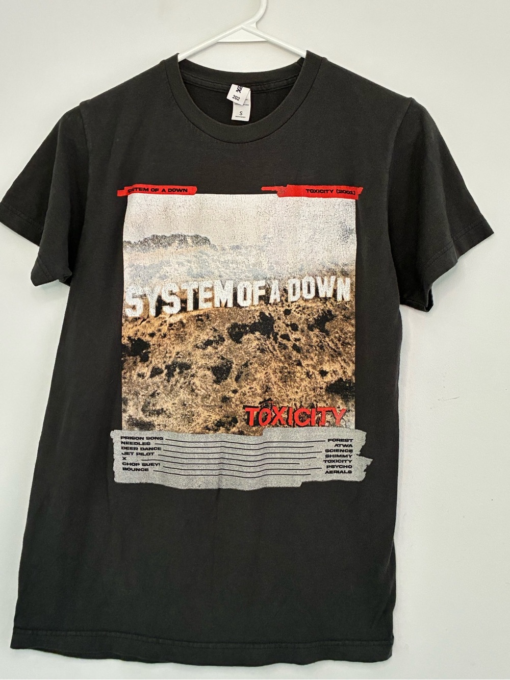 System of a Down Toxicity Graphic Tee Small